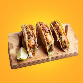 Tacos de pulled pork (3 uds.)