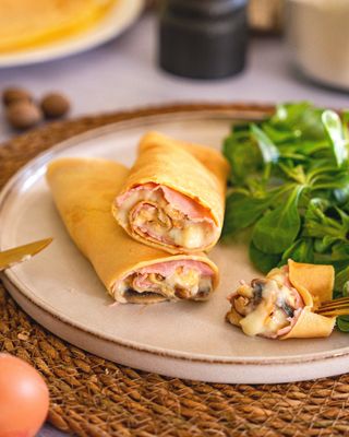 Crêpe Dinde Et Fromage
