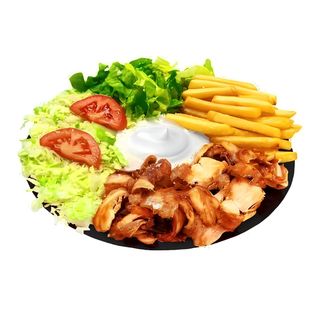 Power kebab pui farfurie mare