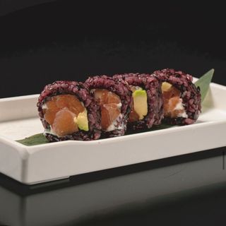 124. black salmon roll 