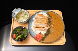 32-Combo Teriyaki chicken curry