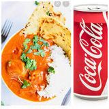 Butter Chicken + Coca-Cola