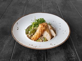 Risotto al Tartufo e Pollo