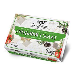 Продуки Сирний М'який "грецький Салат" Good Milk 170г