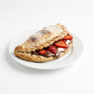 Calzone De Nutella, Mascarpone Y Fresa