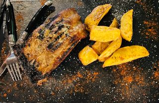 Coaste de porc la garnita