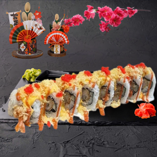 Uramakis Spicy Salmón, 4 Piezas