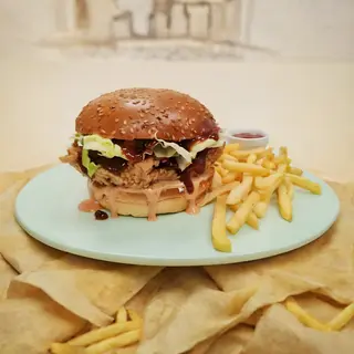 BBQ Chicken Burger
