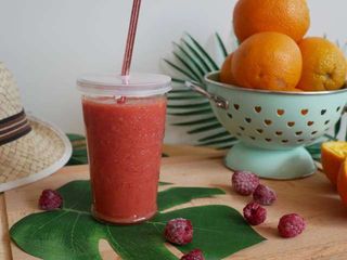 Jus De Framboise à L'orange