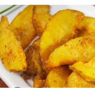 Patatas deluxe con mahonesa vegana