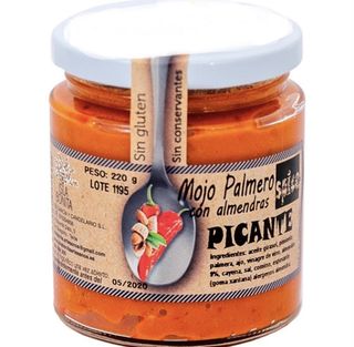 Mojo Rojo Almendros 220Gr Picante 