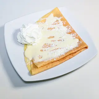 10 - Cioccolata bianca, panna e zucchero a velo