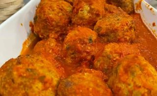 Polpette con purè