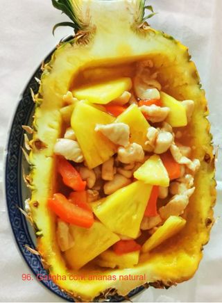 Galinha  com Ananás