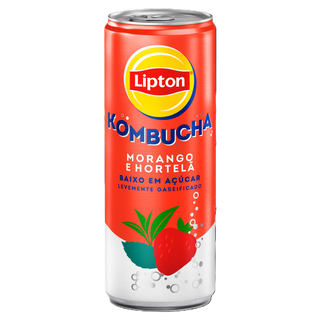 Lipton Kombucha de Morango e Hortelã