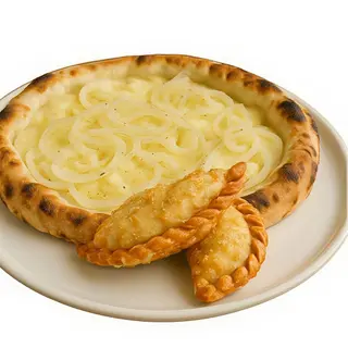 2 Empanadas Y 1 Pizza (Grande)