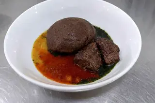 Amala,Ewedu & Gbegiri + 2 Mini Beef