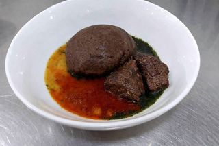 Amala,Ewedu & Gbegiri + 2 Mini Beef