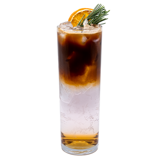 Espresso tonic mirabelka hibiskus