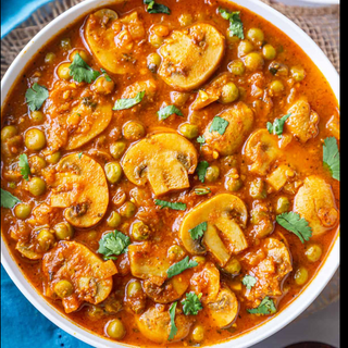 Mutter Mushroom (Vegan Option)