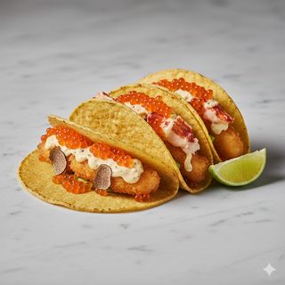 Rodeo tacos lobster