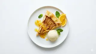 Tarta De Manzana Y Pera