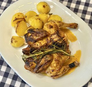Galetto al Forno e Salsa Picante