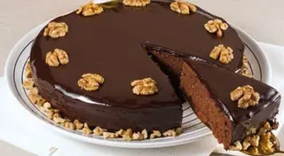 BOLO DE CHOCOLATE C/ NOZES