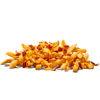 King Fries (+ Cheddar + Bacon + Cebolla)
