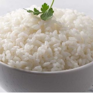 Arroz blanco plato Grande Con patata