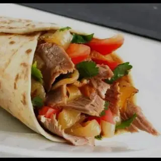Piadina doppio kebab 