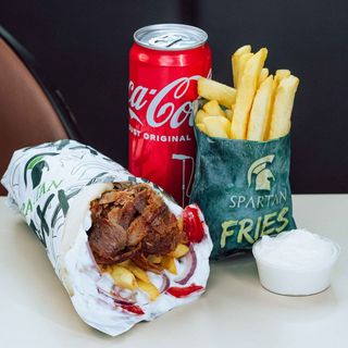 MeniuGyrosGrecia XXL Vitel Purcel Berbecut