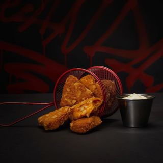 Nachos rellenos de queso (6 uds)