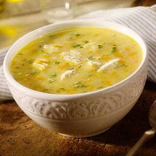 Ciorba de pui a la grec - 4 portii