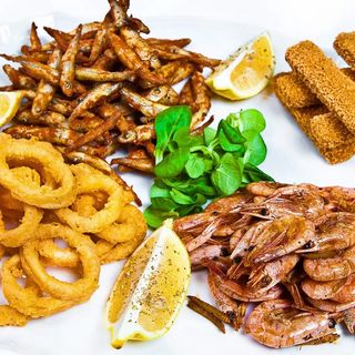 Set pentru bere Nr 4 - Assorti din pește