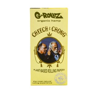 Foite Cheech & Chong Classic - KS Canepa Organica Extra subtiri, 50Foite + Filtre & Tavita