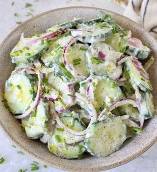 Yogurt with Cucumber