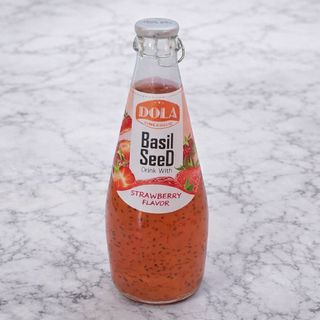 Dola Basil Seed Drink Strawberry Flavor