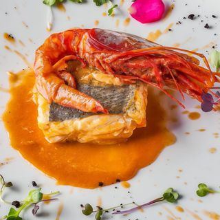 Merluza Con Carabineros