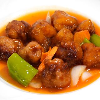 41B. Cerdo Frito Con Salsa Agridulce