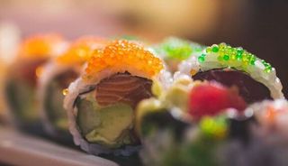 Spicy Salmon Uramaki