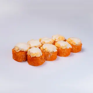 Запеченнный с моцареллой и крабом