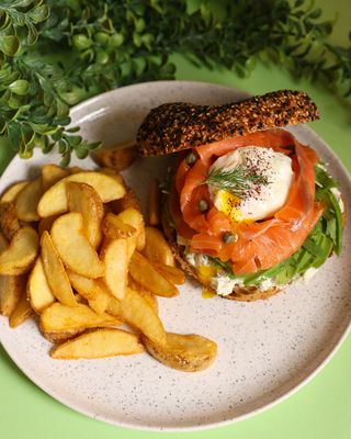 Salmón Bagel