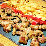 Tacos De Ternera Asturiana Con Salsa De Queso Cabrales