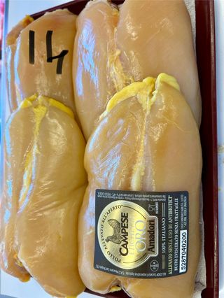 Petto di pollo ruspante