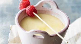 Chocolat  Fondue  Blanc
