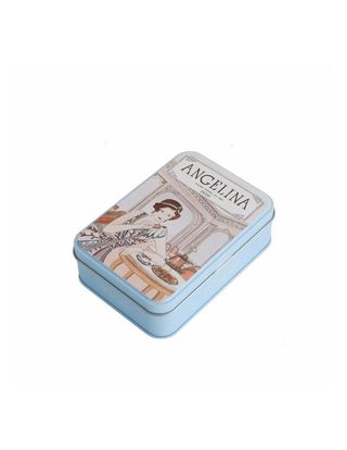 Angelina Paris Scatola Regalo Mini Crepes Croccanti al Cioccolato Fondente