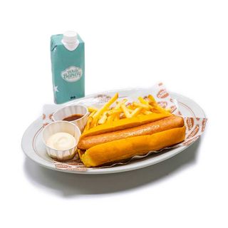 Hot Dog Basic + Bevanda