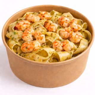 Gamberoni e olio allaglio