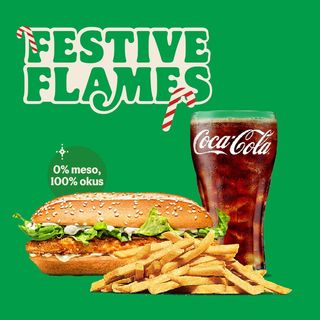 Plant-based Vegan Royale Menu